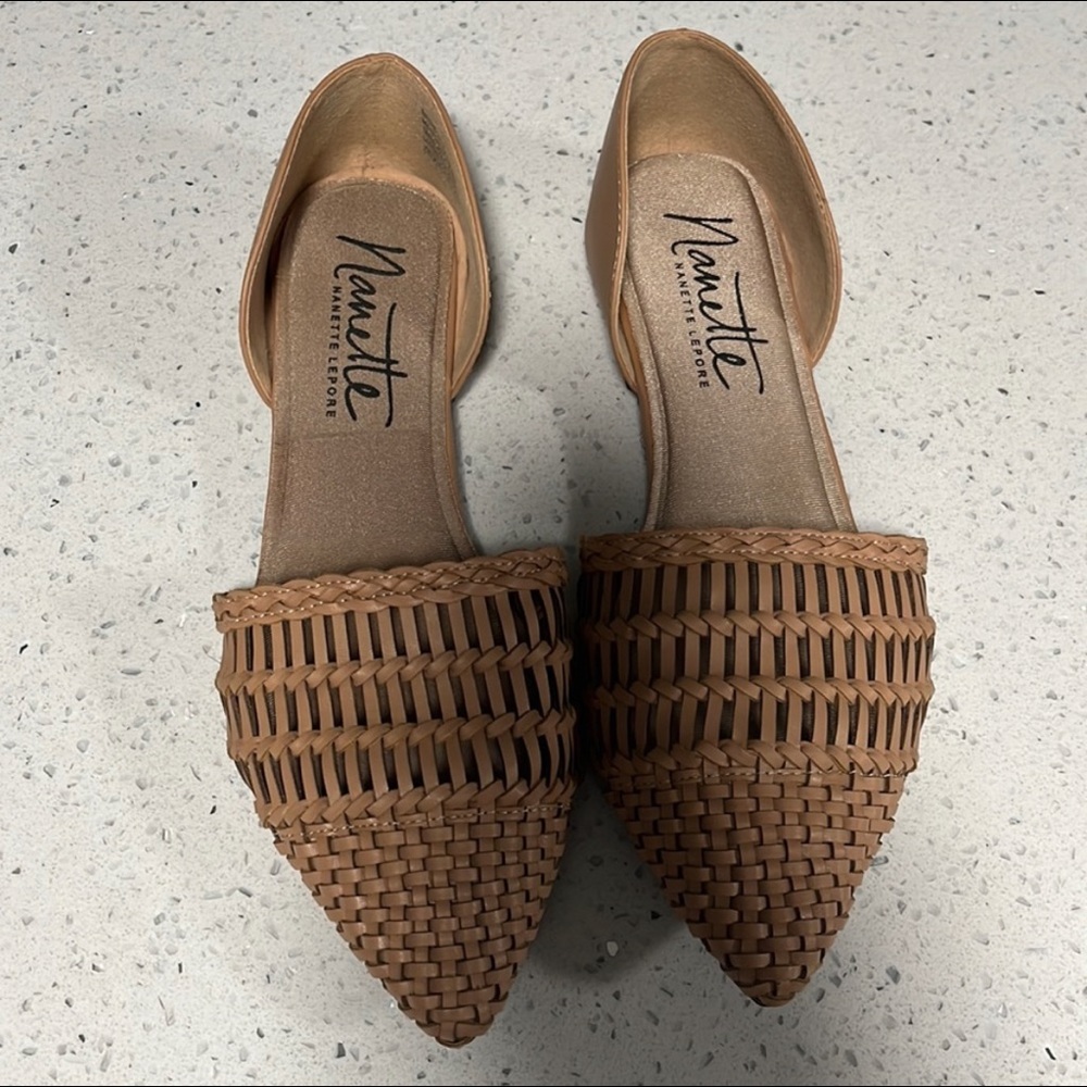 Tan Casual Flats
